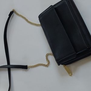Enzo Angiola crossbosy bag 6×8, gold hardware